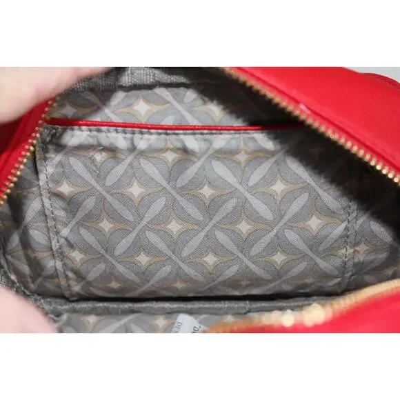 CXL by Christian Lacroix Eve Pebble Camera w Detachable Mini Zip Red Retail $88 - Picture 14 of 15